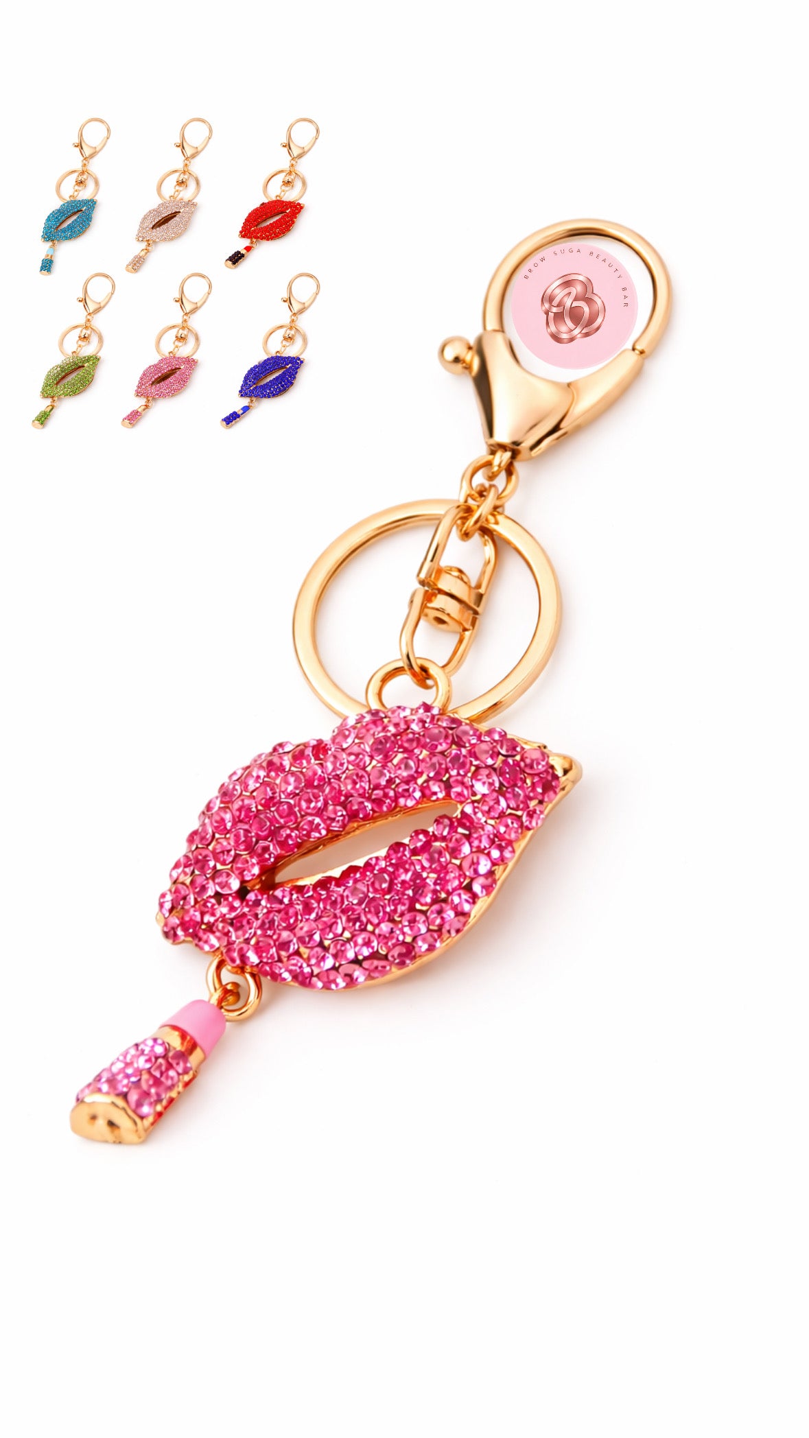 Glamour Kiss Key Chain