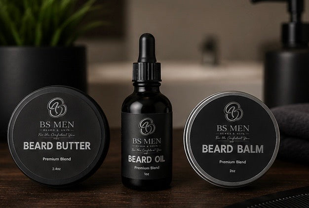 The King’s Trio | Premium Beard & Skin Care System